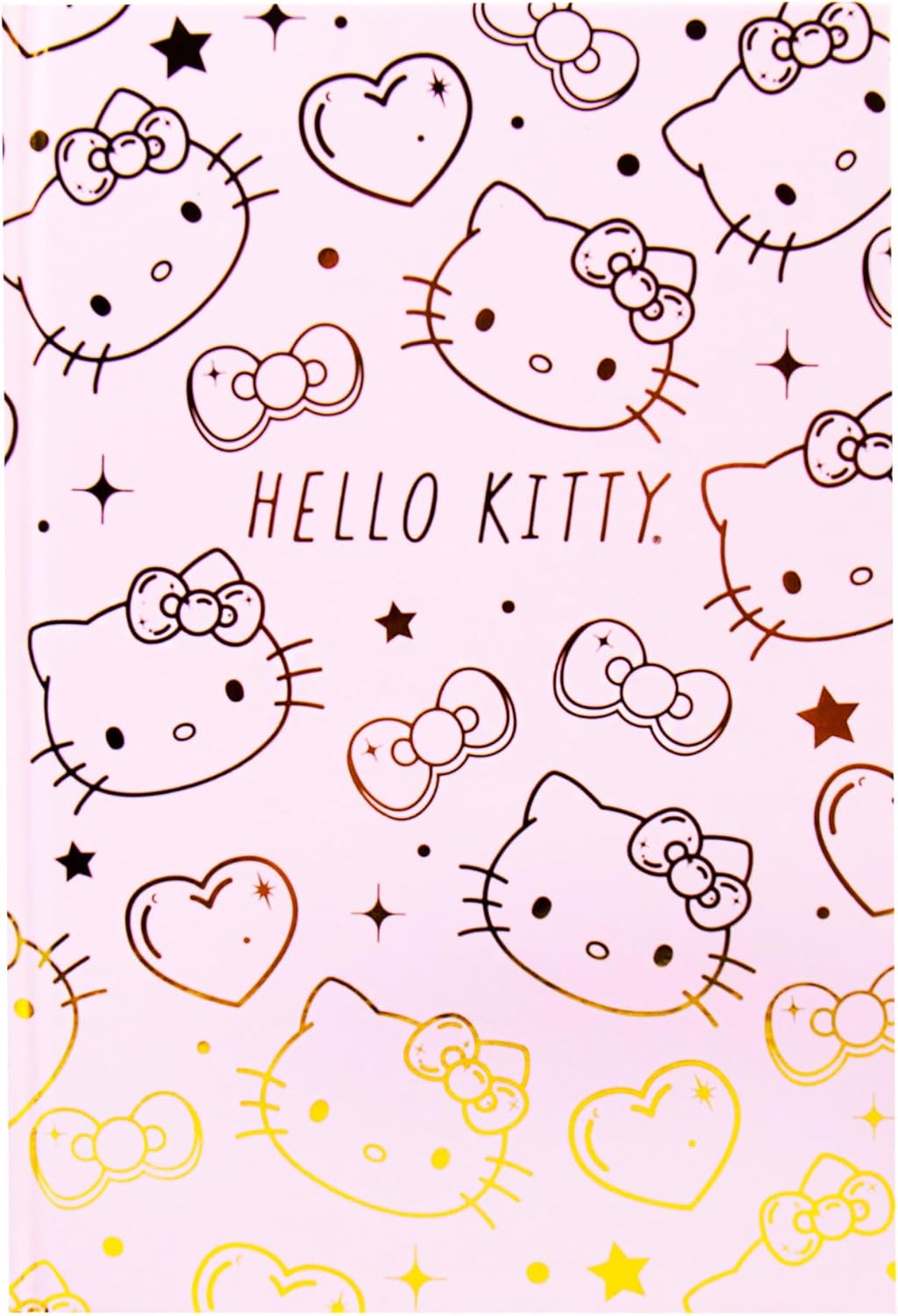 Hello Kitty Pink Gold Foil Journal