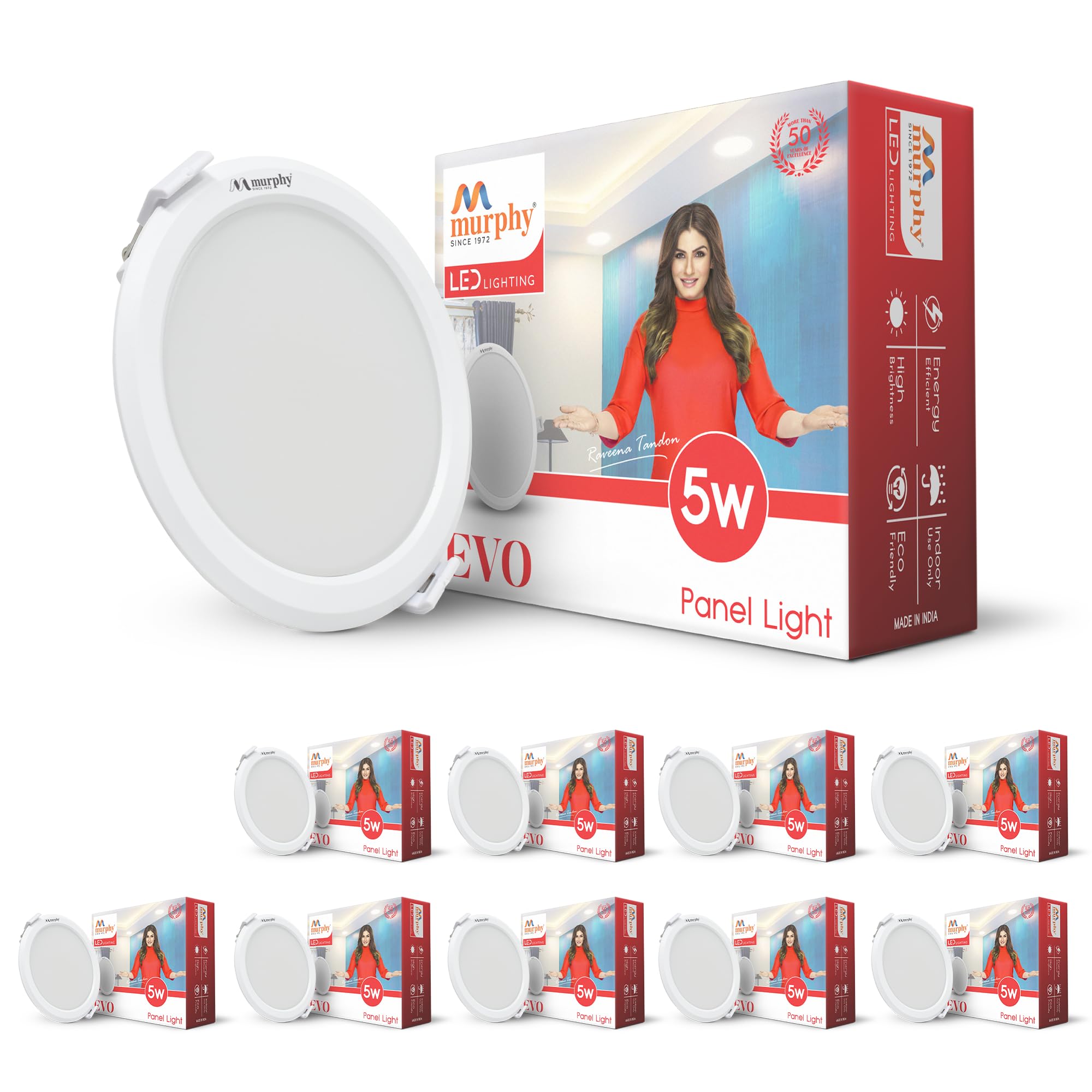 Murphy EVO LED Panel Light - Cool White, 1000 Lumens -8
