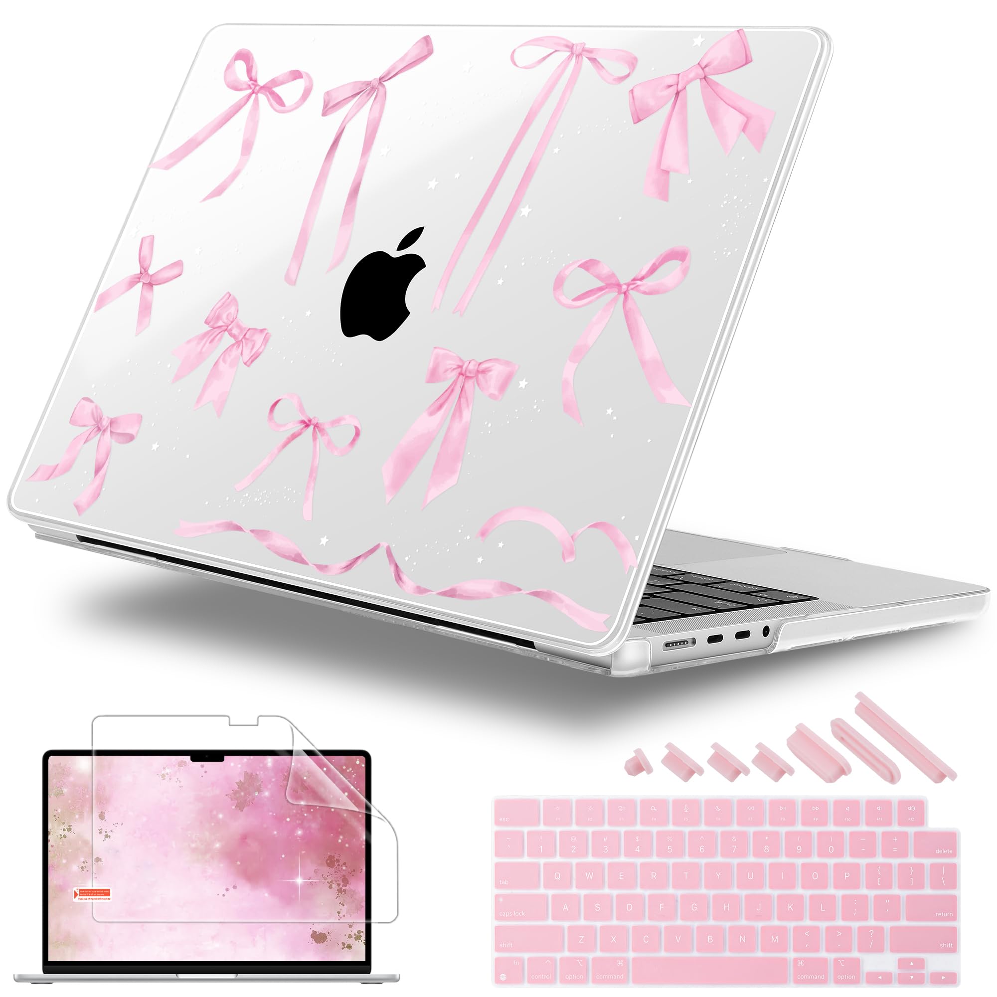 Lepeoac for MacBook Pro 16 inch Case 2021 2022 2023 2024 Release A3186 A3403 M4 A2991 M3 A2780 M2 A2485 M1 Pro/Max, Hard Shell Case with Screen