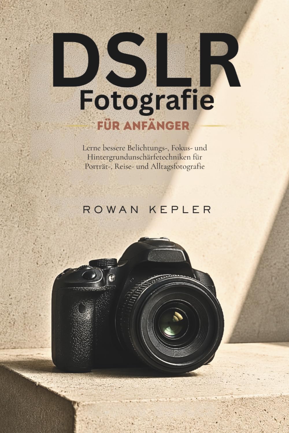 DSLR-Fotografie für Anfänger: Lerne bessere Belichtungs-, Fokus- und Hintergrundunschärfetechniken für Porträt-, Reise- und Alltagsfotografie.