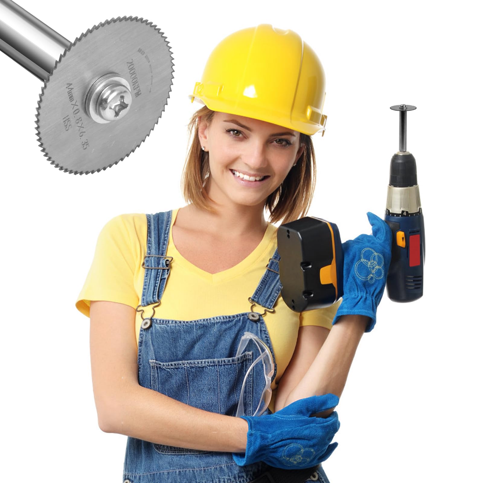 BLACK DECKER A7526-XJ – zaagblad voor mini-cirkelzaag, HSS, 85 x 10 mm, 44 tanden, snijden in metaal en hout
