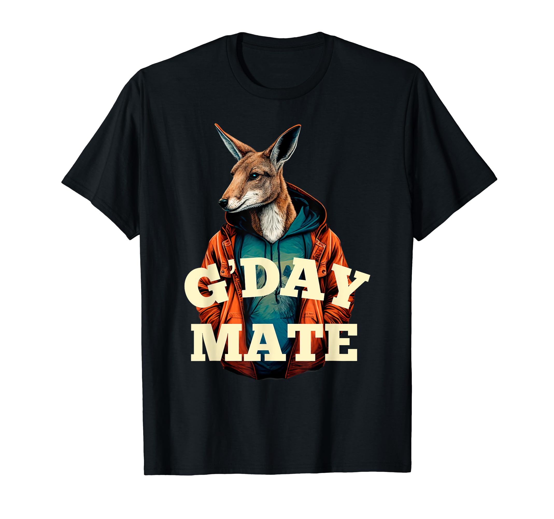 Australia Love TShirts G'Day Mate - KangarooAustralia G'Day Mate Shirt Funny Kangaroo Australian Symbol T-Shirt