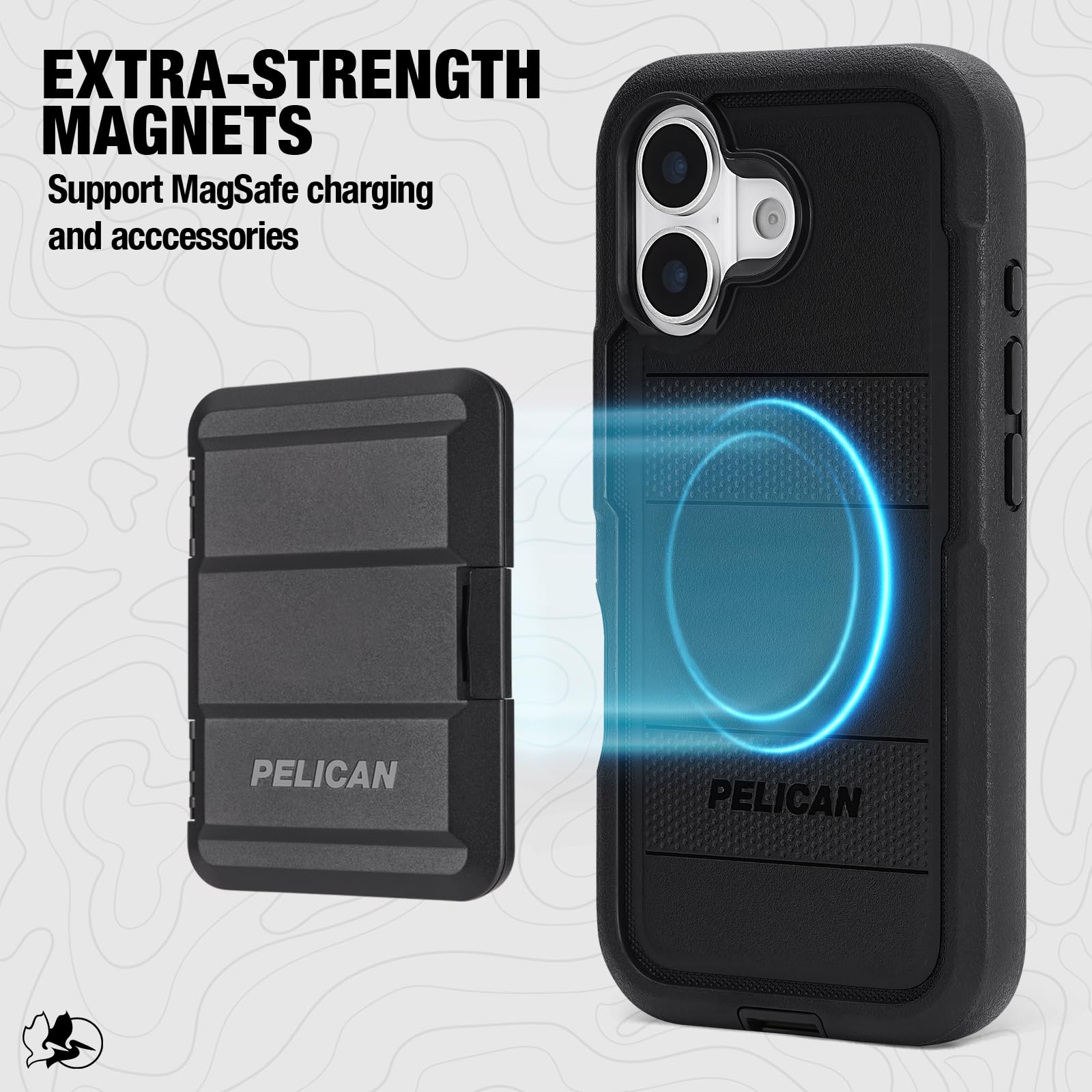 PELICAN ペリカン iPhone17ケース MagSafe Voyager Amazon.co.jp: Pelican Voyager iPhone 17 ケース [MagSafe対応] 頑丈