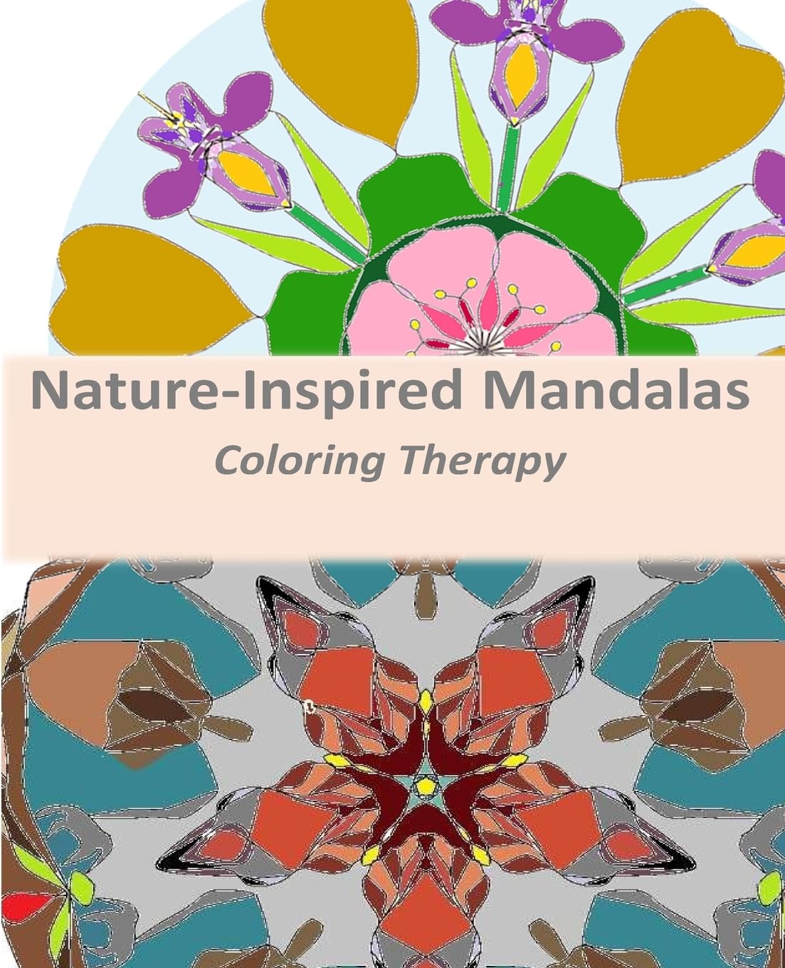Nature-inspired Mandalas: Coloring Therapy