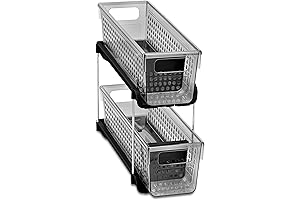 IKEA Mini 2-Tier Plastic Multipurpose Drawer Organizer