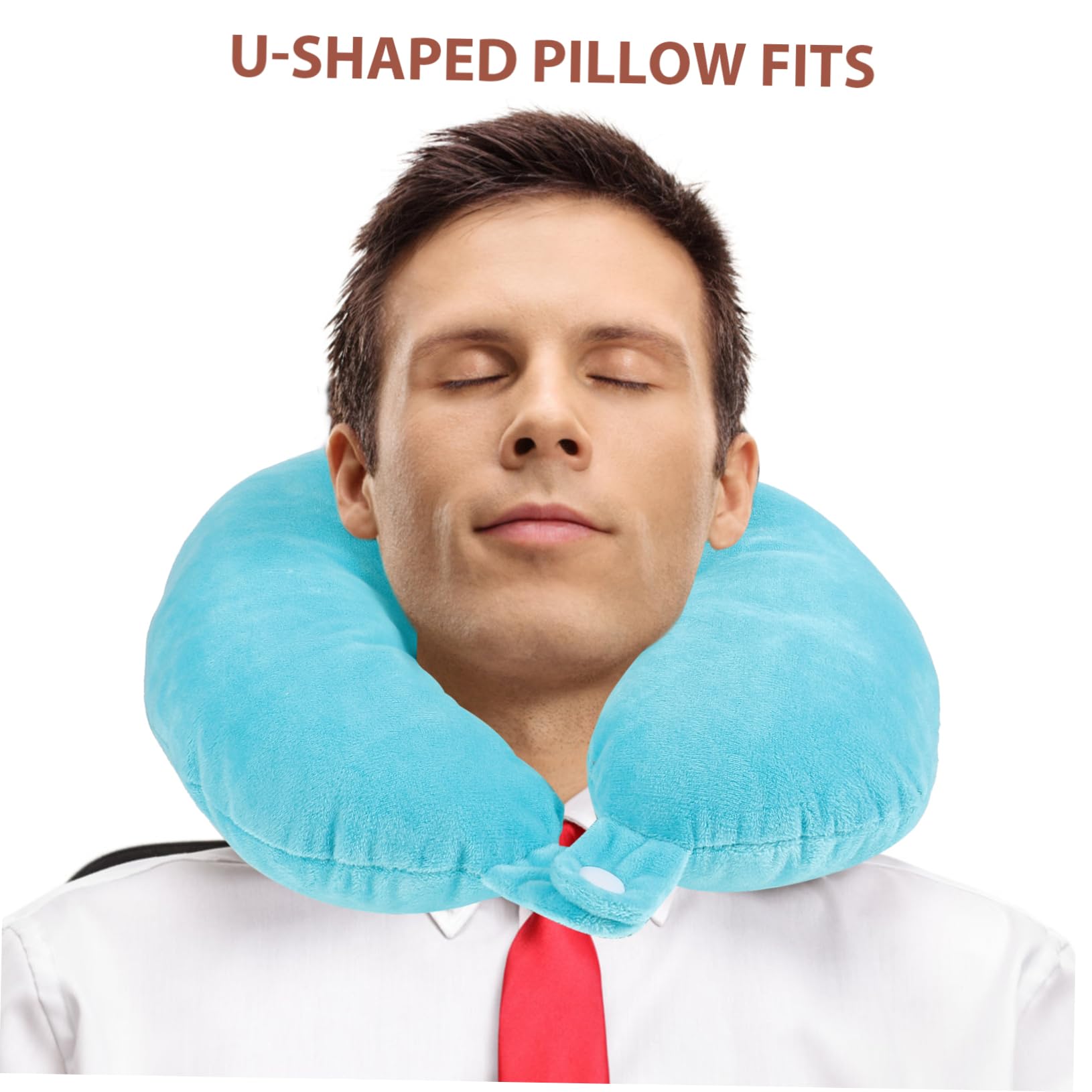 Alipis 3 Stück U Förmiges Reisekissen Nackenkissen mit Ergonomischem Design und Niedlichem Cartoon für Flugreisen Auto Büro und Camping Bietet Sanfte Unterstützung für Nacken und