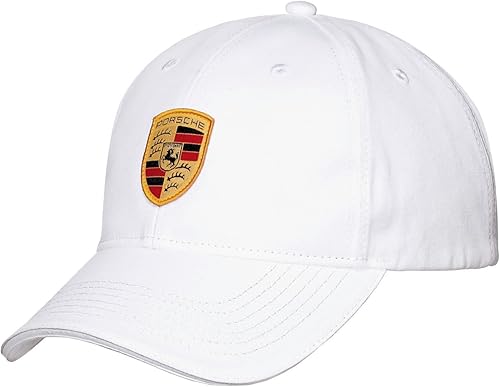 Miniatura 1 de Porsche Crest gorra de béisbol con logotipo blanca