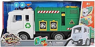 لعبة سيارة قمامة مزودة بإضاءة LED وصوت قوي من جي تي تويز متعدد الألوان