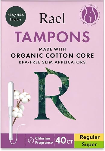 Organic Cotton Tampons (Regular)