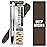 Maybelline TattooStudio Brow Lift Stick Makeup with Tinted Wax Conditioning Complex, Deep Brown, 1 Count