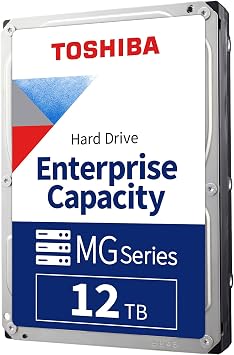 Toshiba MG09ACA12TE 12TB Kurumsal HDD 7200RPM SATA III