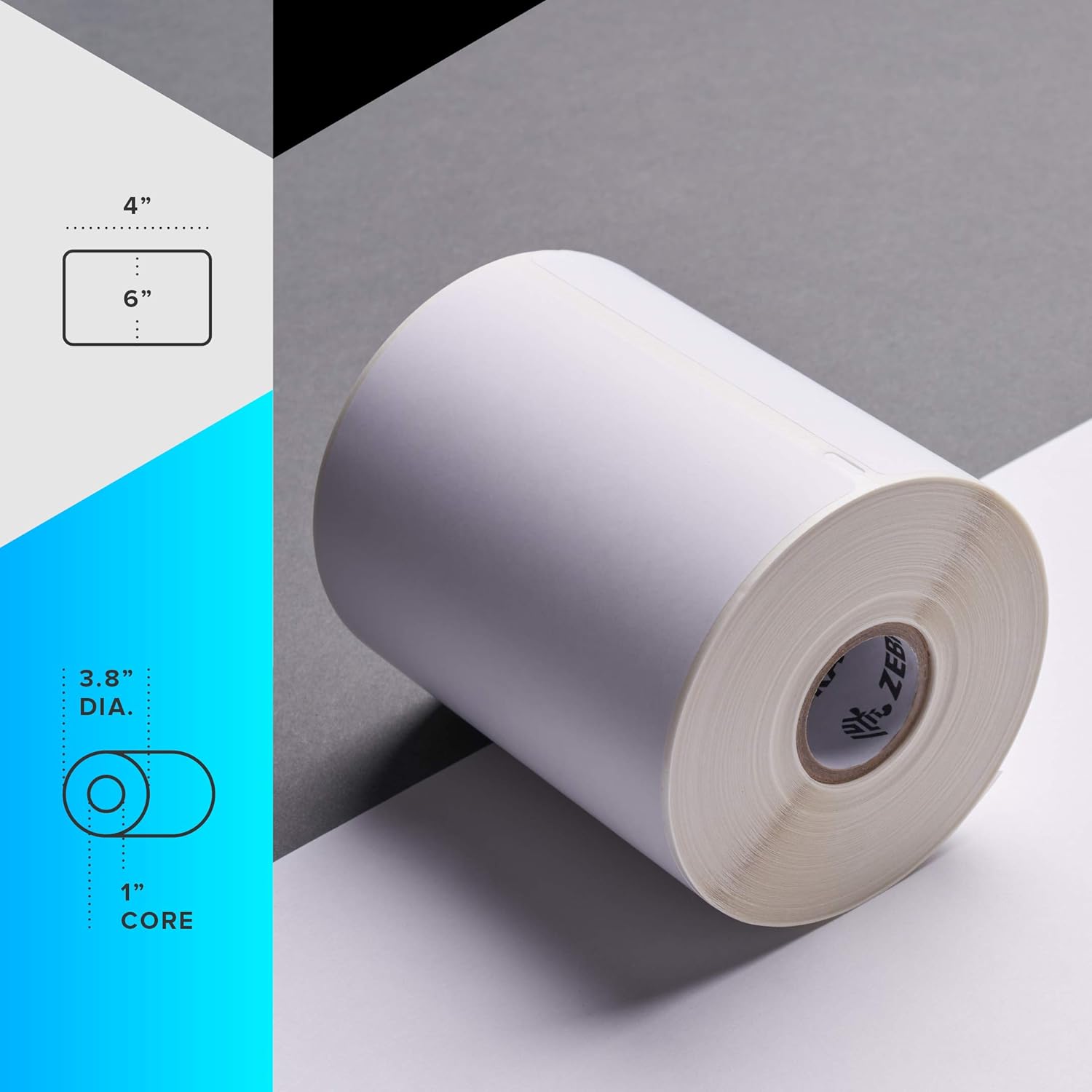 Zebra Dymo XL Shipping Labels 4 x 6 in Compatible with Dymo LabelWriter 4XL Printer 8 Rolls 10033433SP : Industrial & Scientific