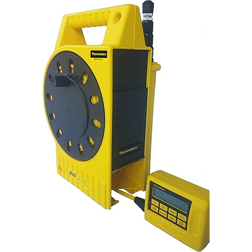 PRO-2030 High Precision Altimeter for No Line-of-Sight, No Distance Error, Bubble-Free Leveling Tool, Includes Unipod, Protective Boot, Anchoring Stakes, and User Guide