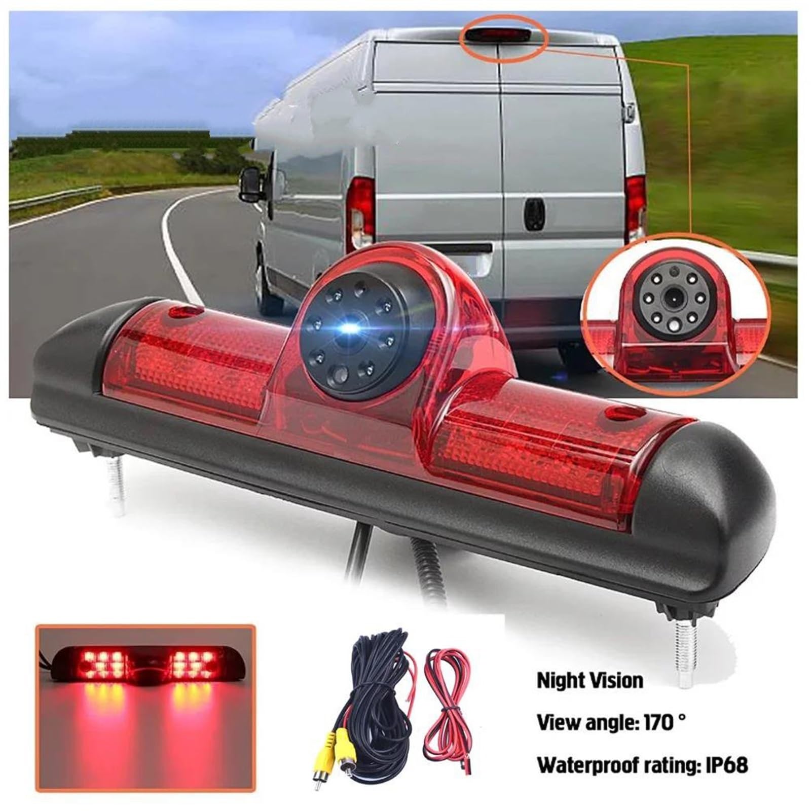 Auto-Rückfahrkamera Nachtsicht Rückfahrkameras Zubehör Für FIAT Für Ducato X250 2006(Type A)
