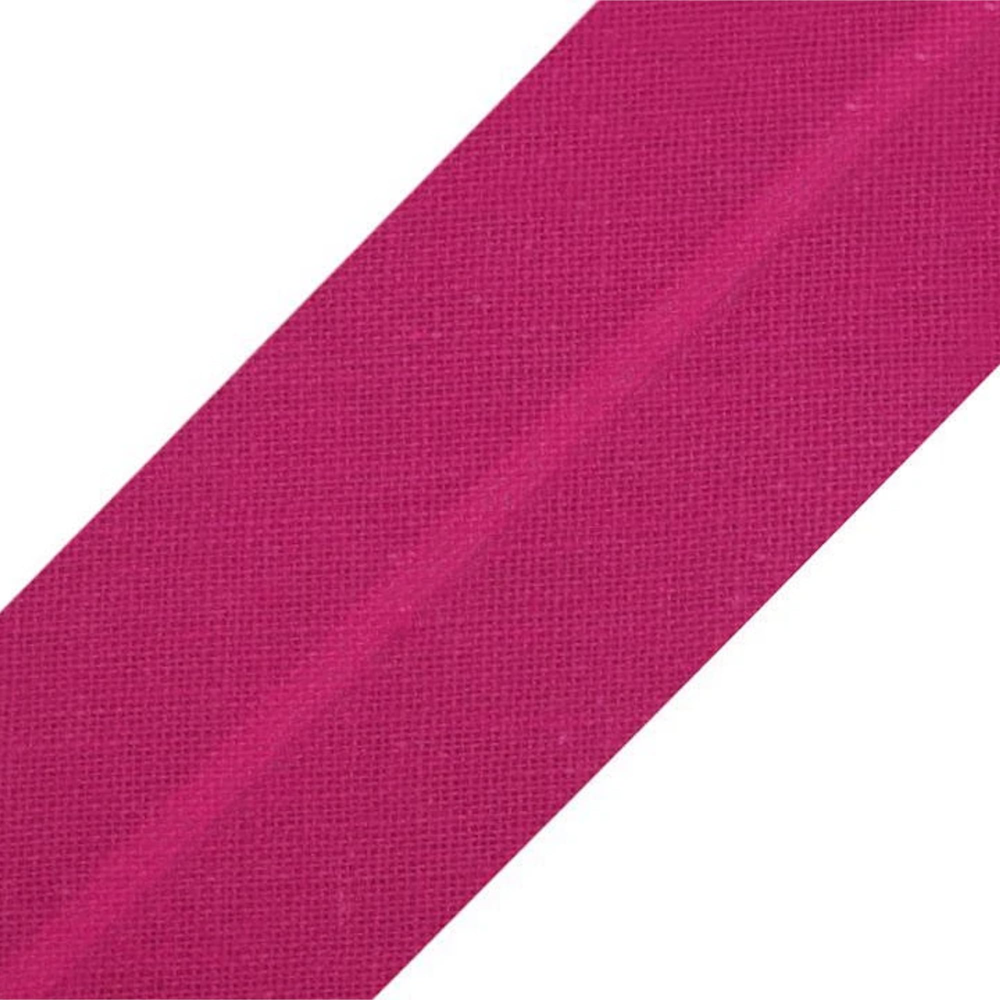 Biais simple couture coton fuchsia 20 mm de large pour décorer vos paniers de maison