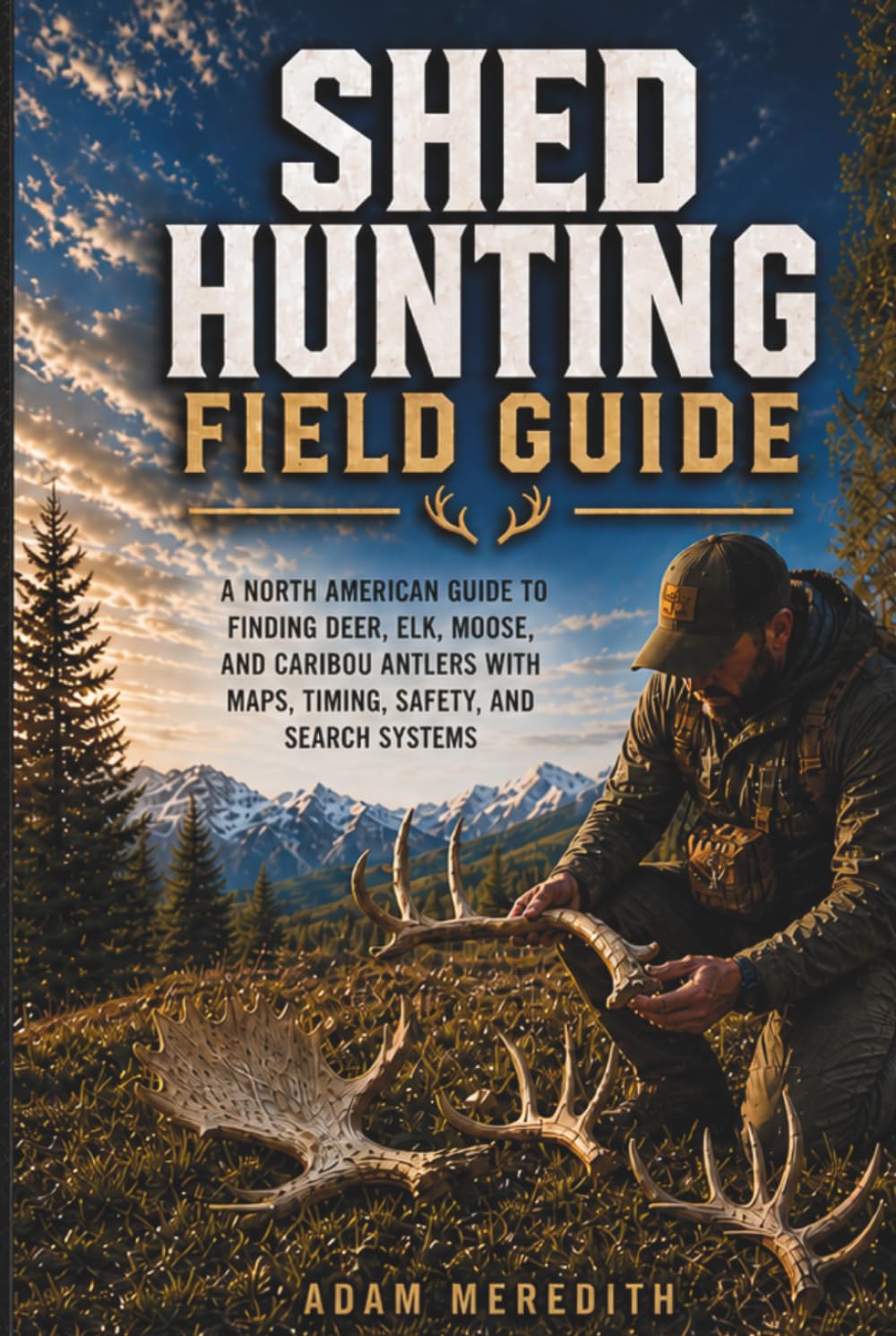 Shed Hunting Field Guide: A North American Guide to Finding Deer, Elk, Moose, and Caribou Antlers with Maps, Timing, Safety, and Search Systems