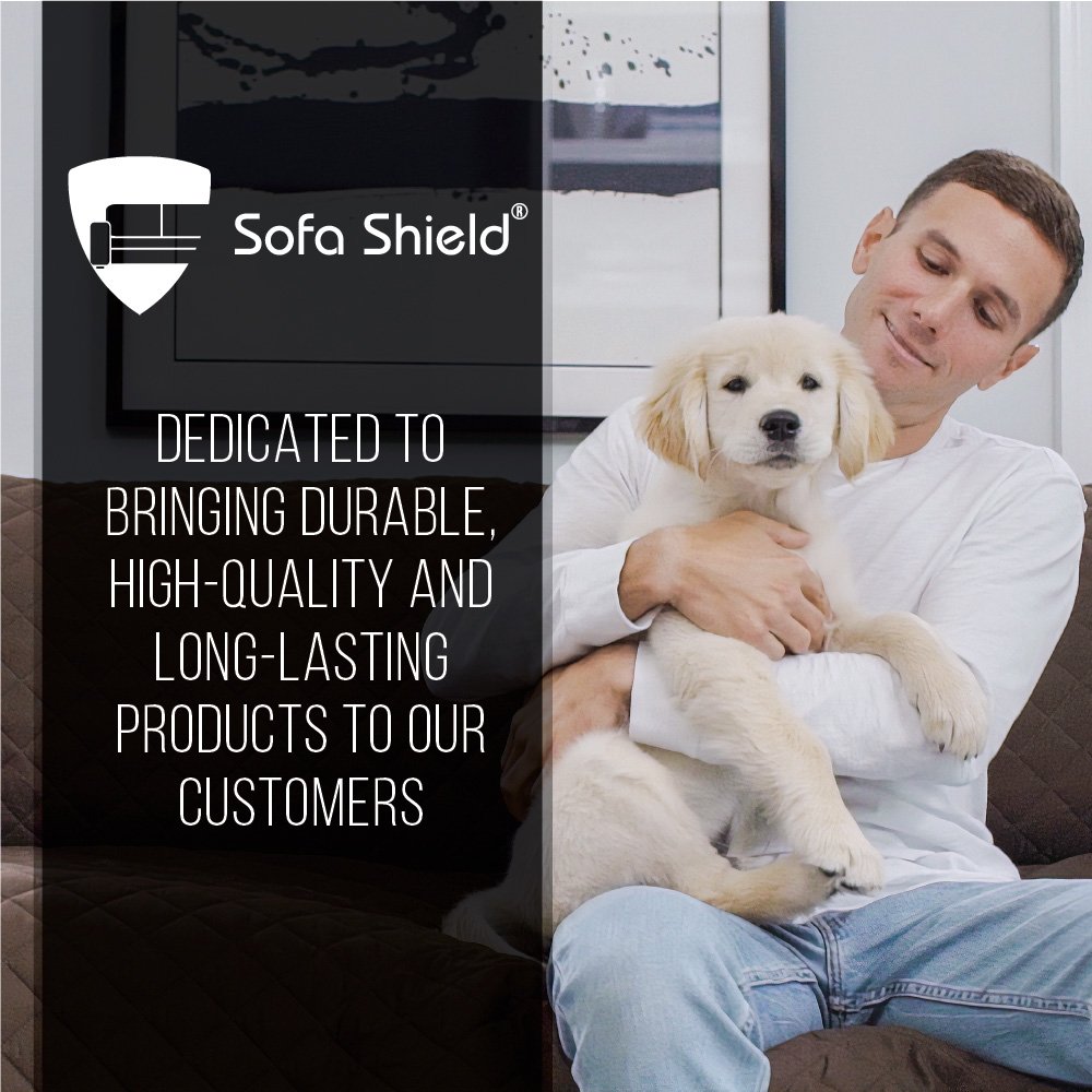 Sofa Shield Patented Sectional Couch Cover, Reversible Corner L Shaped