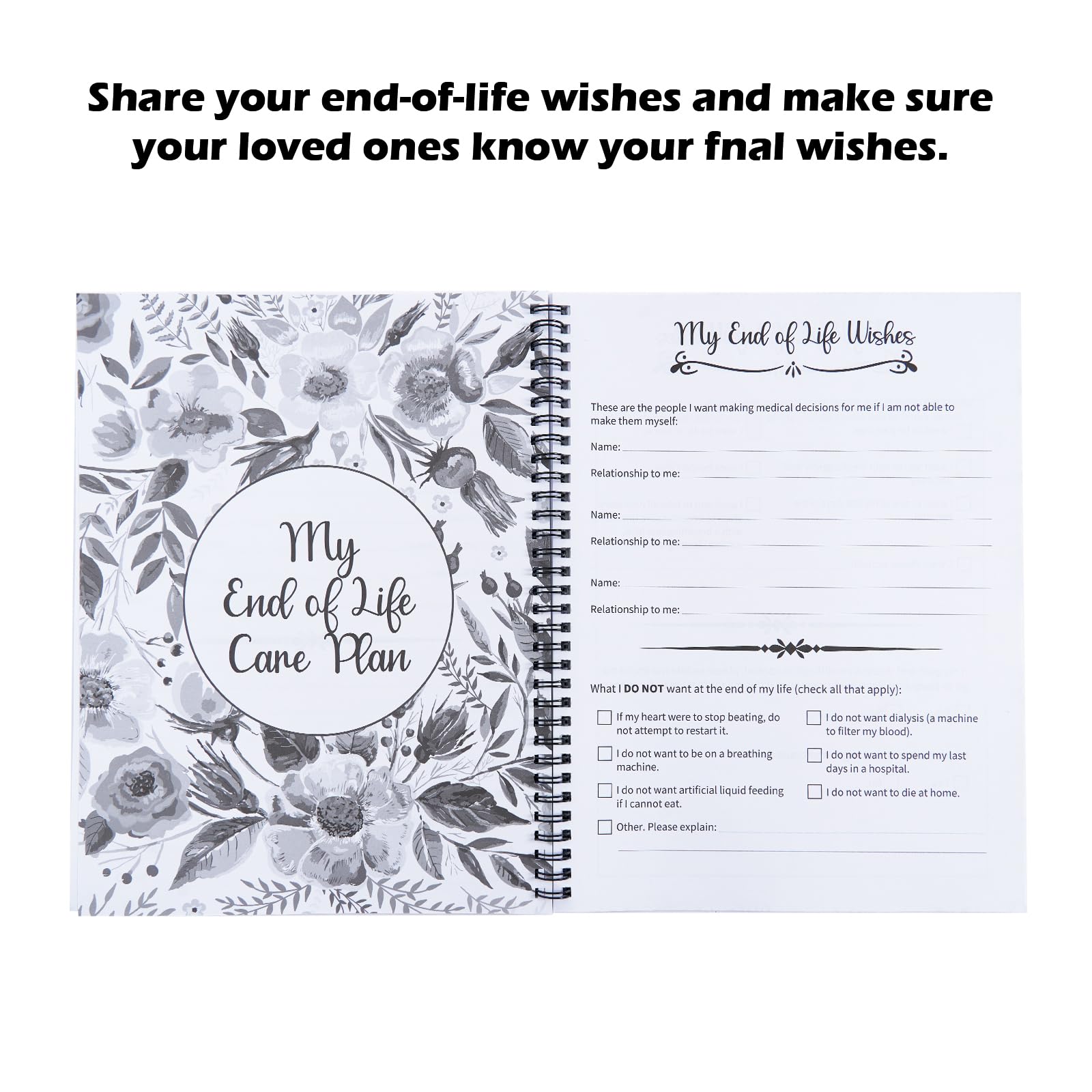 Sorry It's Your Problem Now Because I'm Dead: End Of Life Planner Funny - View #3