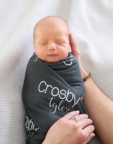 Vista 31 de Manta personalizada para bebé con nombre, regalo personalizado para hija, niños, niñas, niños, ideal para cumpleaños, Navidad, Acción de Gracias