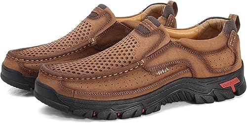 Miniatura 5 de Cosidram. Zapatos informales para hombre, mocasines, con piel, cálidos en invierno, piel genuina, cómodos, para caminar, de moda, para usar en la