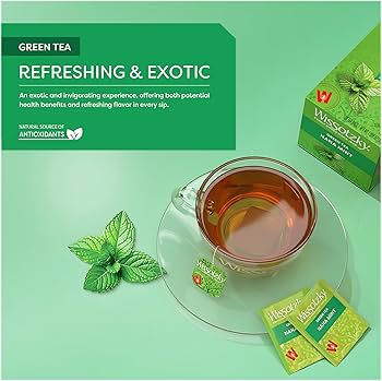 ◆mint tea◆ Mint Mystique Green Tea Bags | AHMAD TEA USA