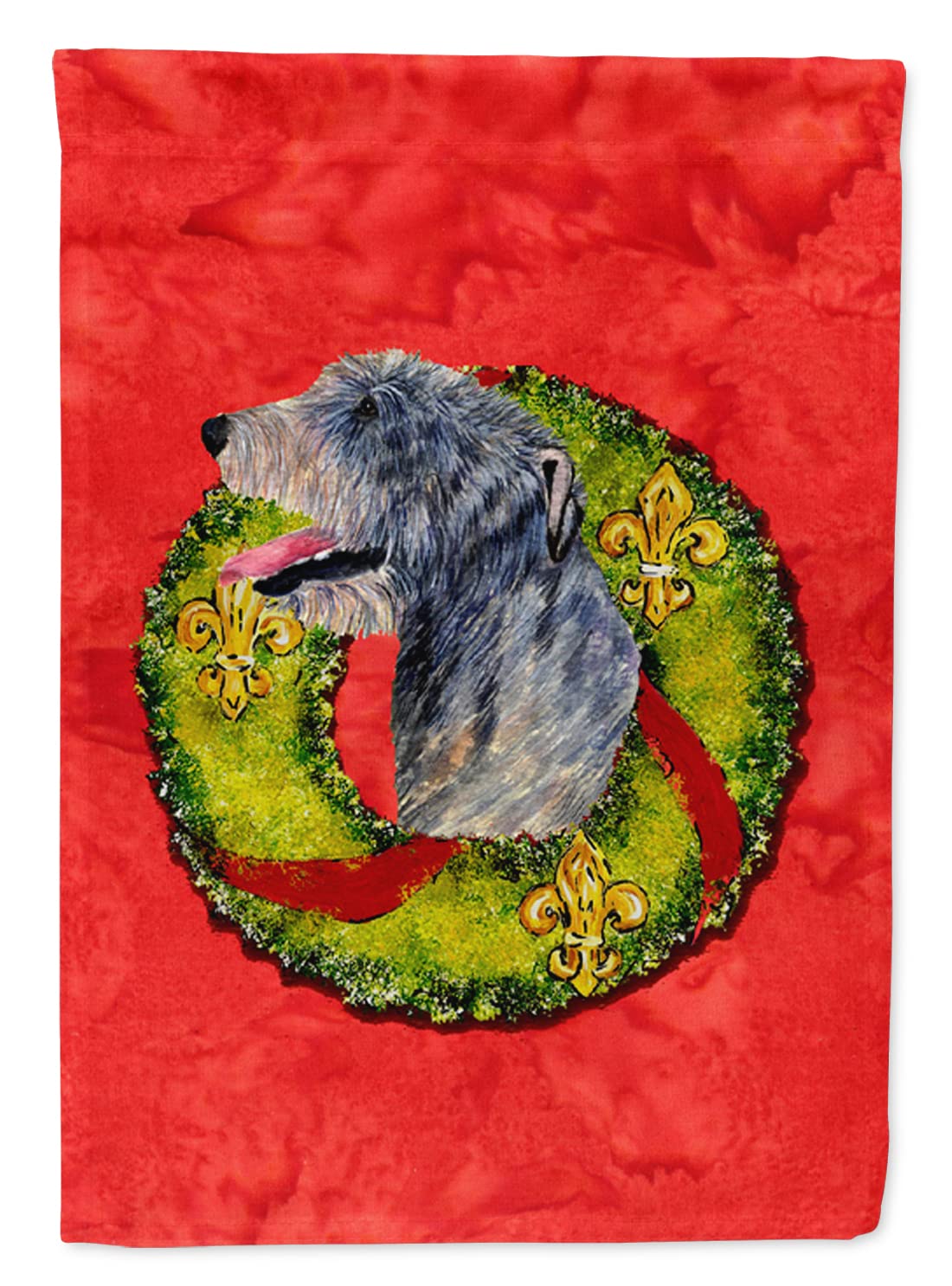 Drapeau Irish Wolfhound Caroline's Treasures pavillon de maison multicolore grande taille SS4193CHF