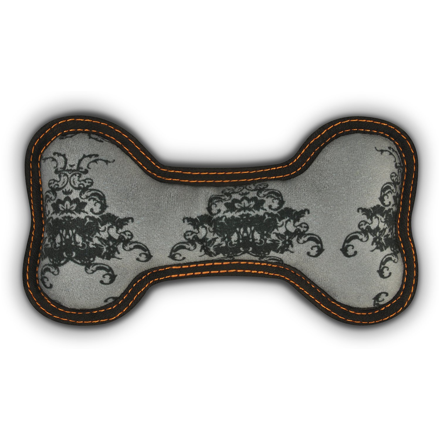 P.L.A.Y. (Pet Lifestyle And You) Bone Dog Toy - Soft - Royal Crest - S