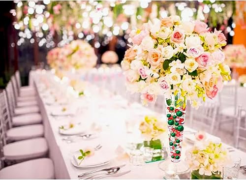 Miniatura 2 de 100 Piezas de Perlas Flotantes Sin Agujero para Jarrones y 500 PIEZAS para Flotar, Cuentas Flotantes para Centro de Mesa, Decoración del Hogar, Mesa