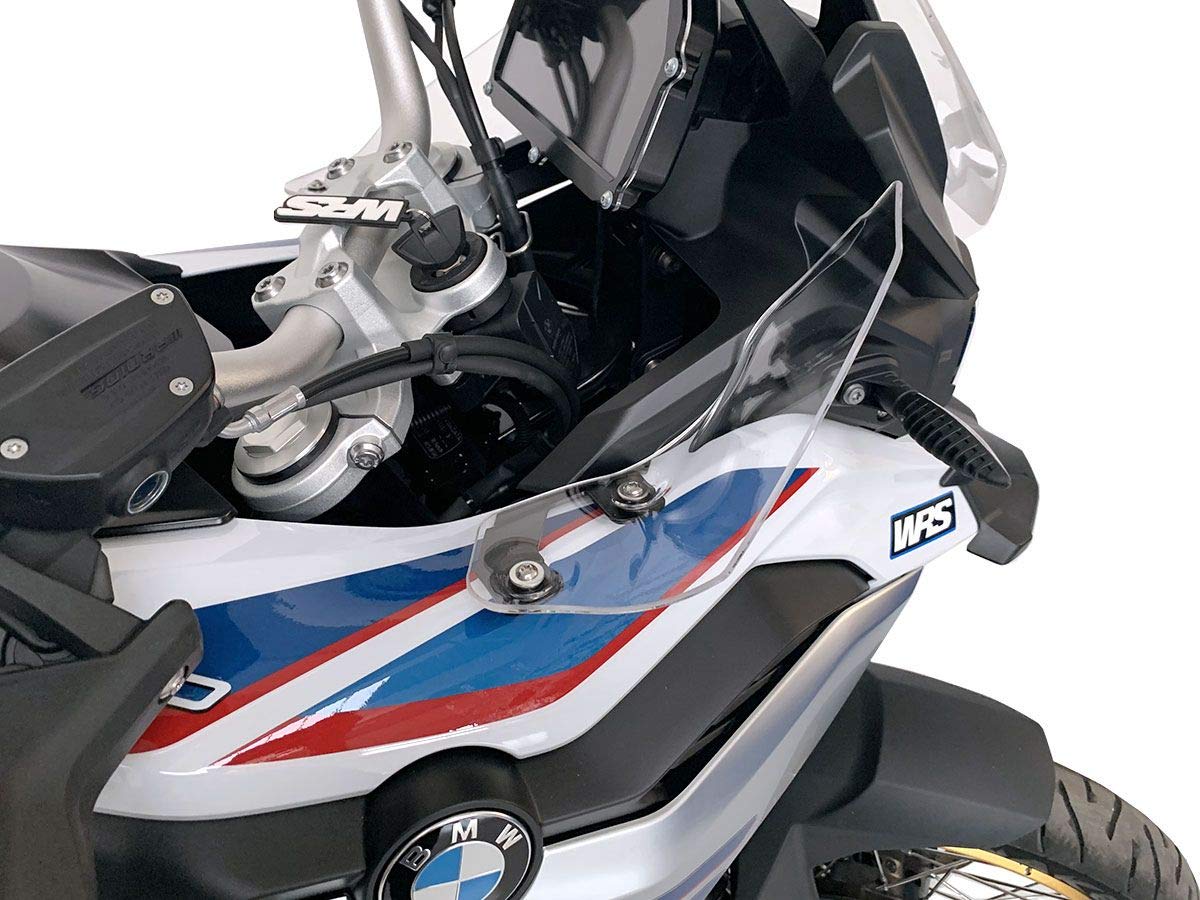 COPPIA DEFLETTORI WRS TRASPARENTI F 750 GS/F 850 GS 2018-2023 (NO ADV)