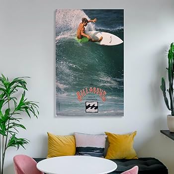 Amazon.com: Haokelai Popular Posters 1990 BILLABONG Surfing