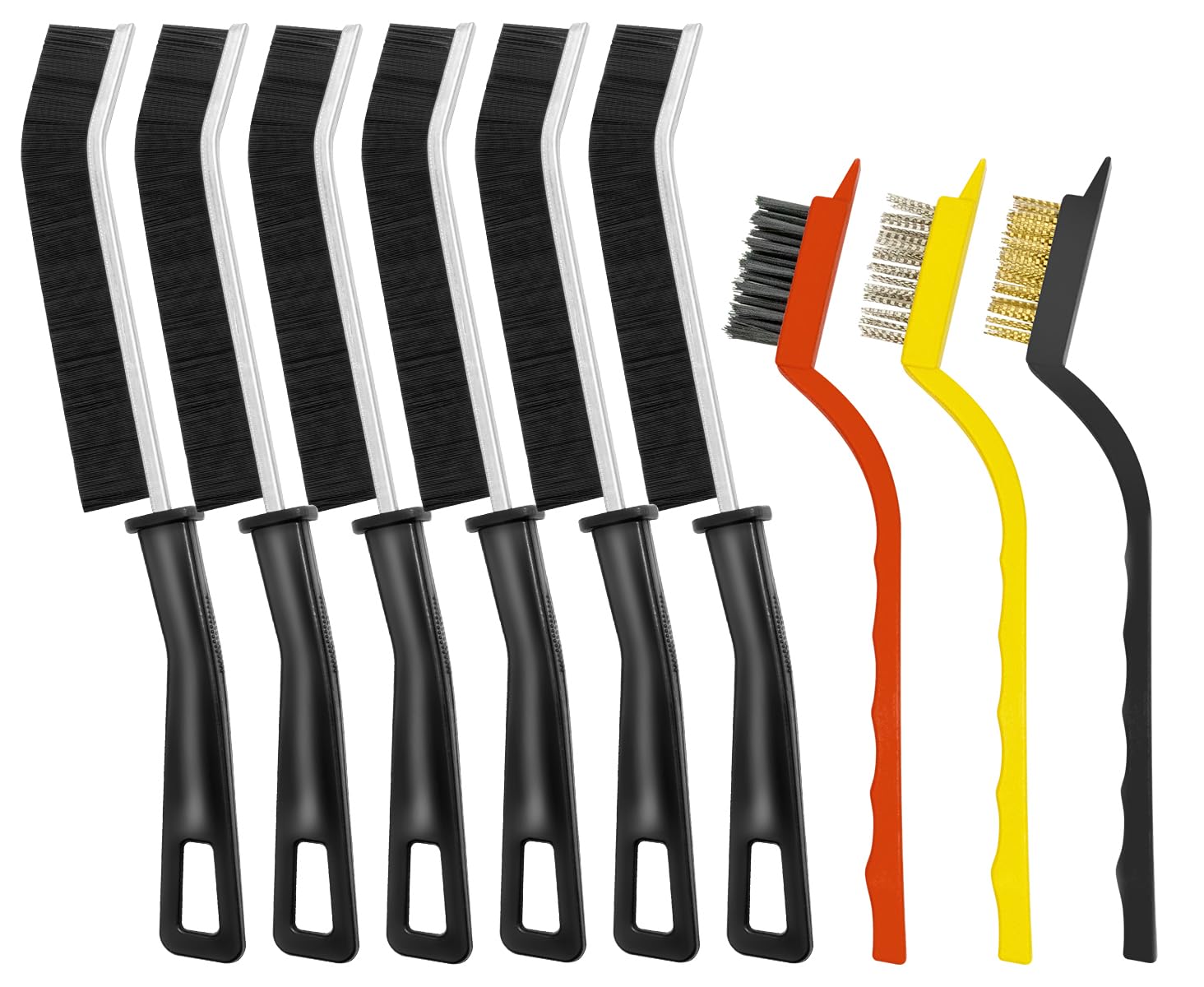 50% Off SUCEXIFY 9-Piece Crevice Cleaning Brush Set - Image 1