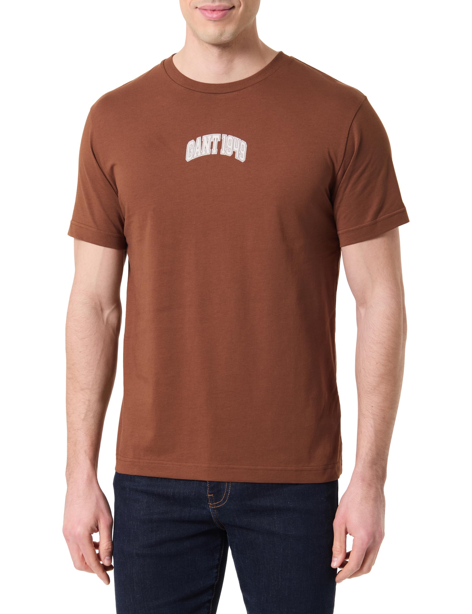 Gant Herren Graphic Ss Tshirt T-Shirt (1er Pack)