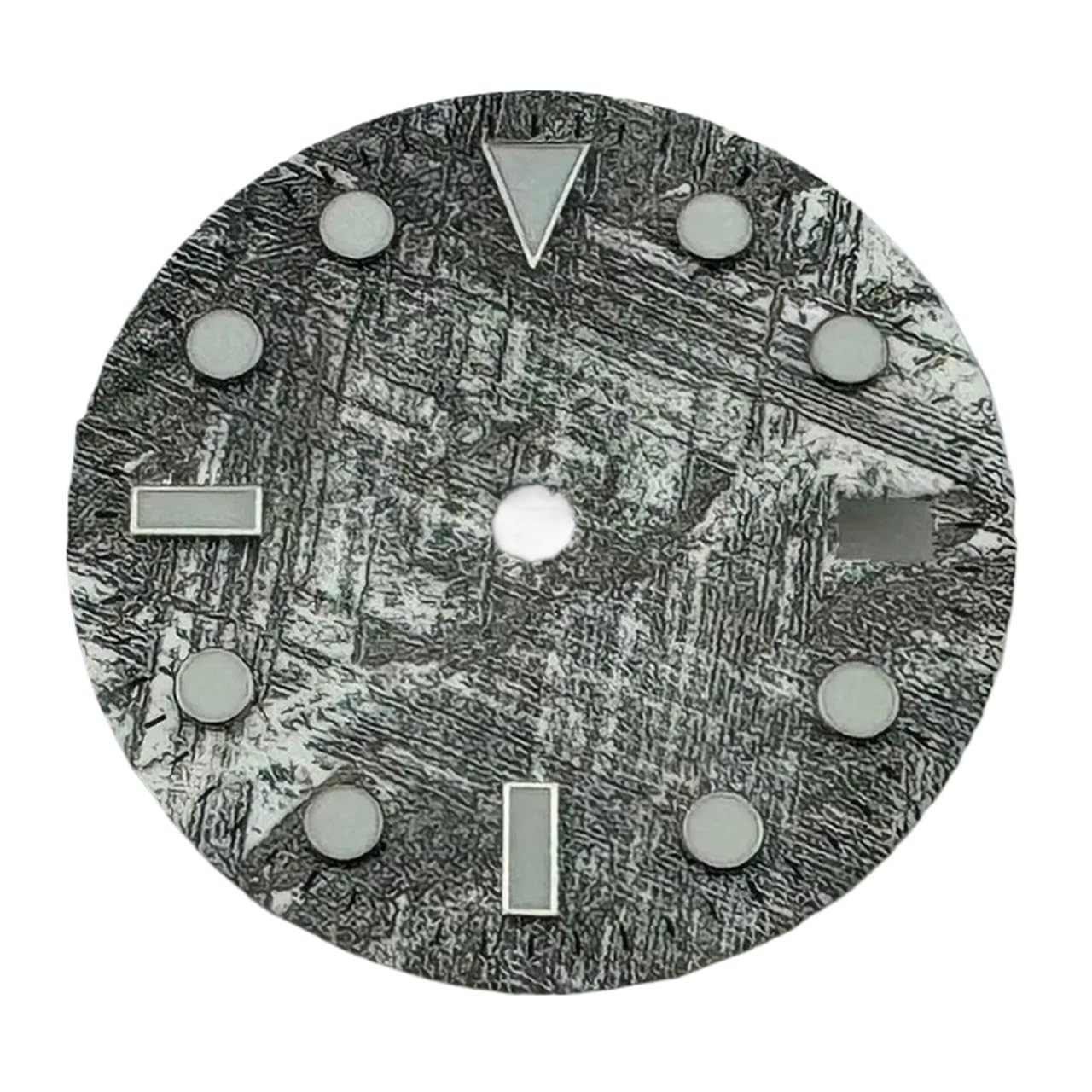 Cadran montre stérile 28.5mm NH35 modification horlogerie rechange