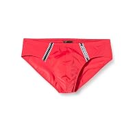 EMPORIO ARMANI Slip da Nuoto da Uomo, Rosso