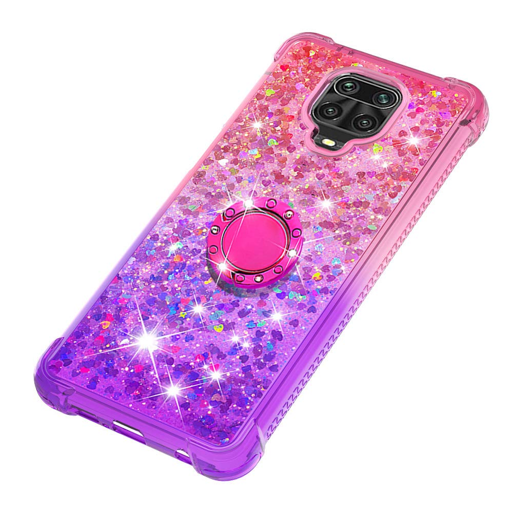 Coque Paillettes Pour Xiaomi Redmi 9 - Housse Protection Anti-Choc, Silicone TPU