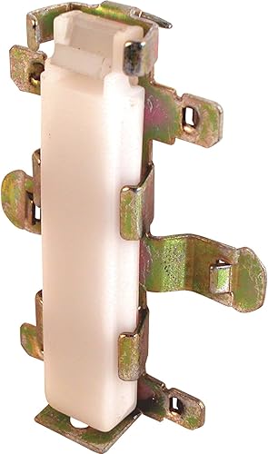 Prime-Line N 6603 - Guía inferior para puerta de armario, sistemas de puertas Cox, plástico (paquete de 2)