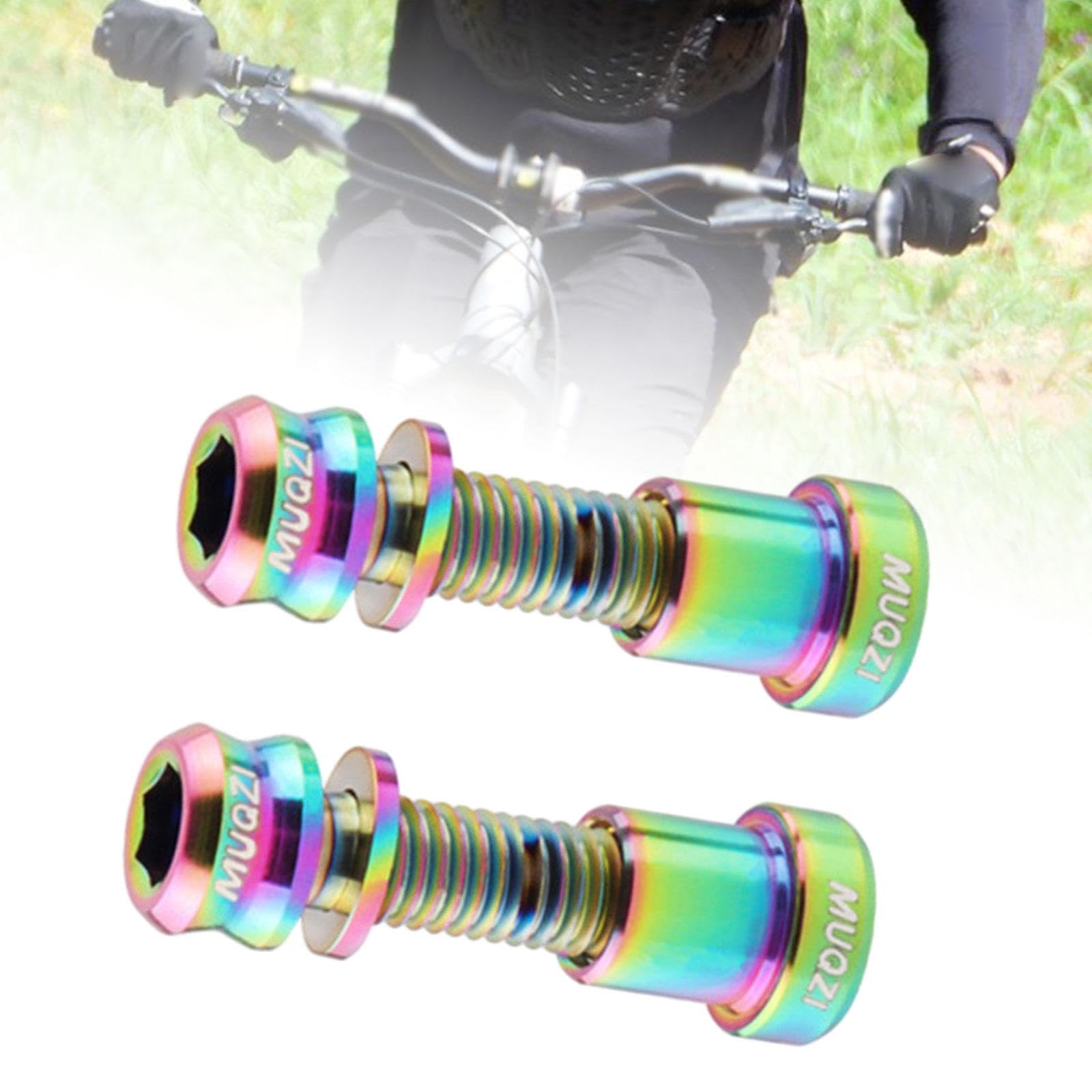 Amazon | QSTDGVPW マウンテンバイク用プレミアムチタンステムボルトと