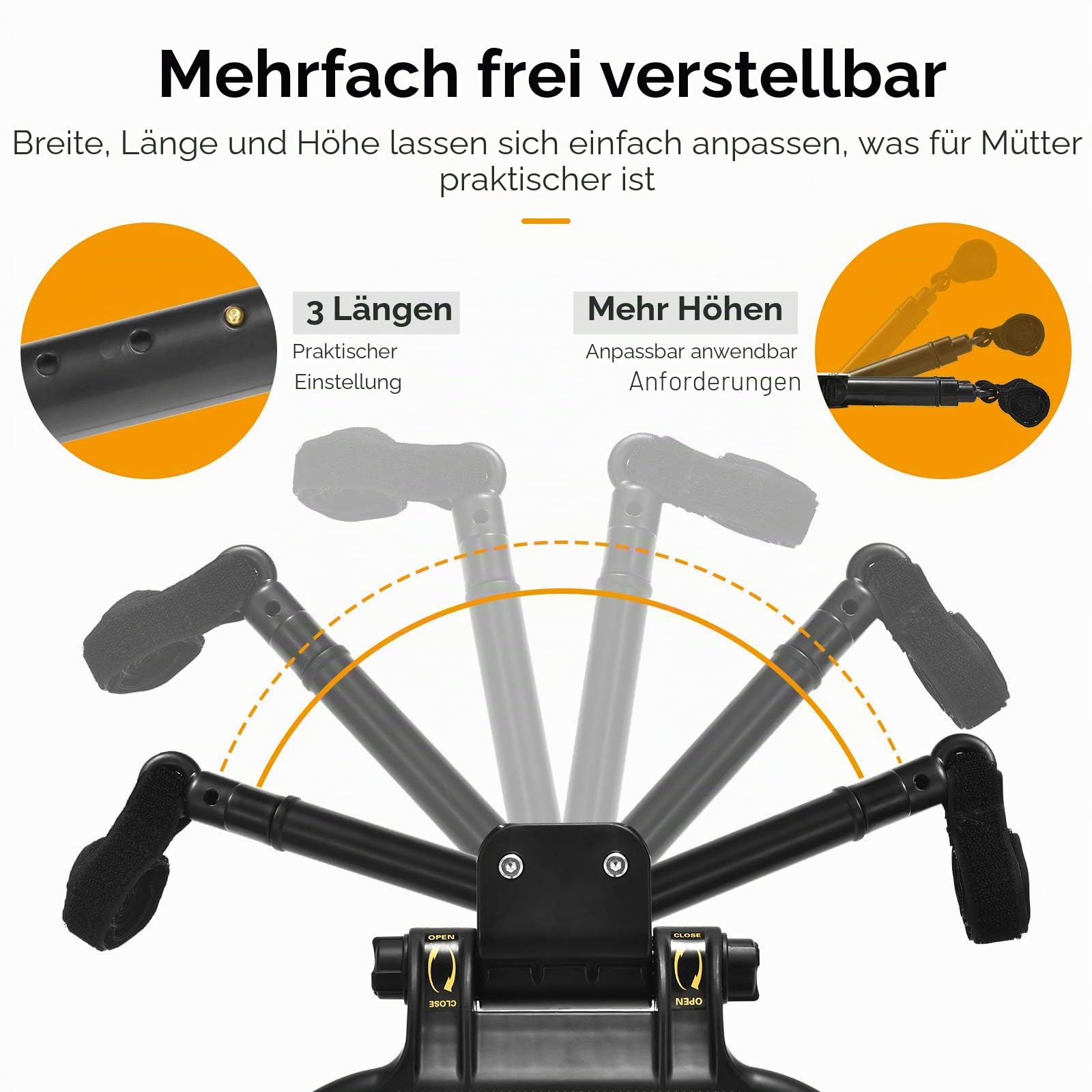 Buggy Board mit Sitz, FNRIDS Trittbrett für Kinderwagen Universal, mit Aufhängegurt, Stabiles Two Wheel Design, 360 Drehbar, Kinderwagenzubehör für Kinder von 2 bis 6 Jahren (Bearing 25 kg)