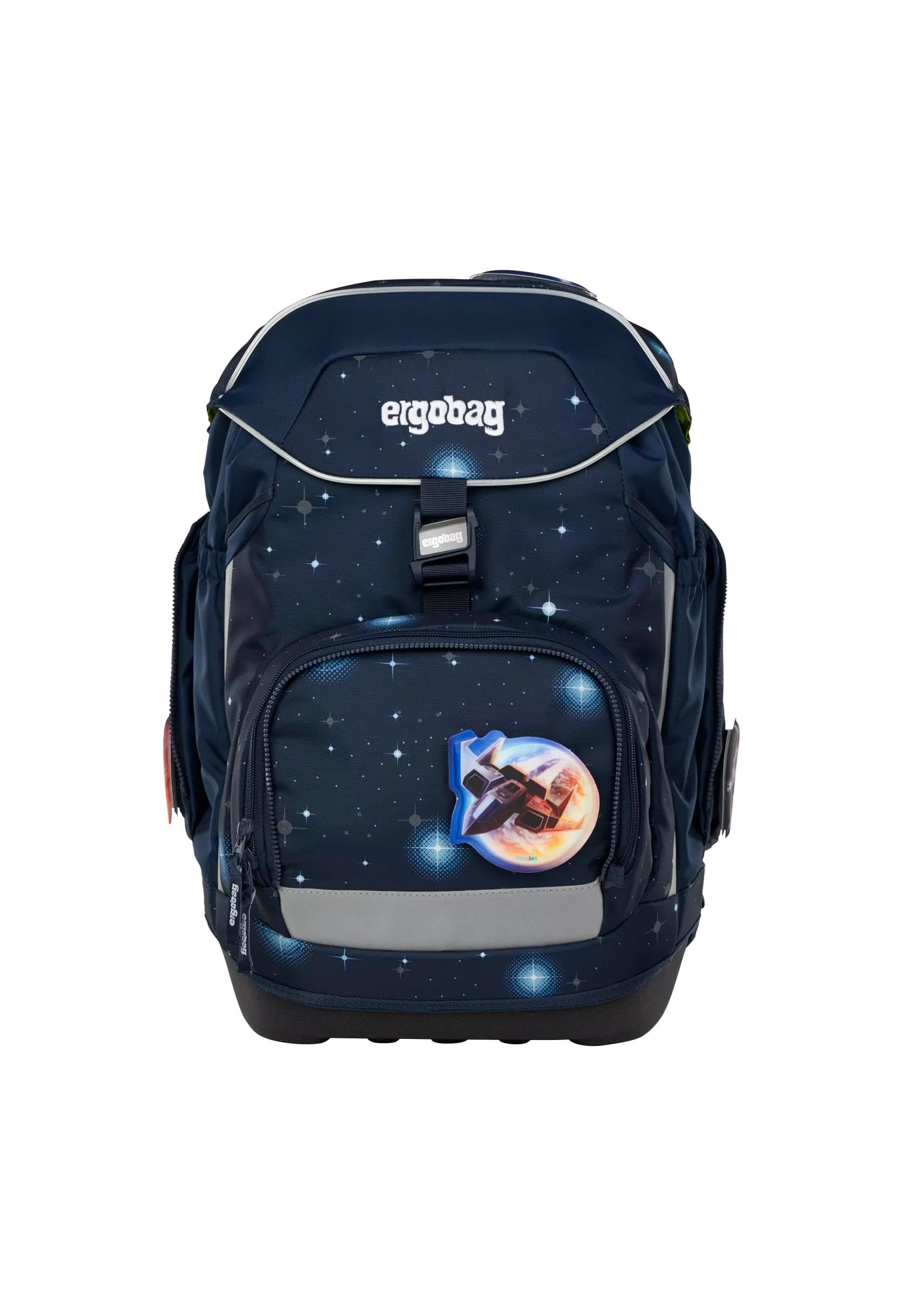 ergobag Pack Set ergonomischer Schulrucksack flexibel 6-teilig Set 1. Klasse Grundschule für Mädchen und Jungen