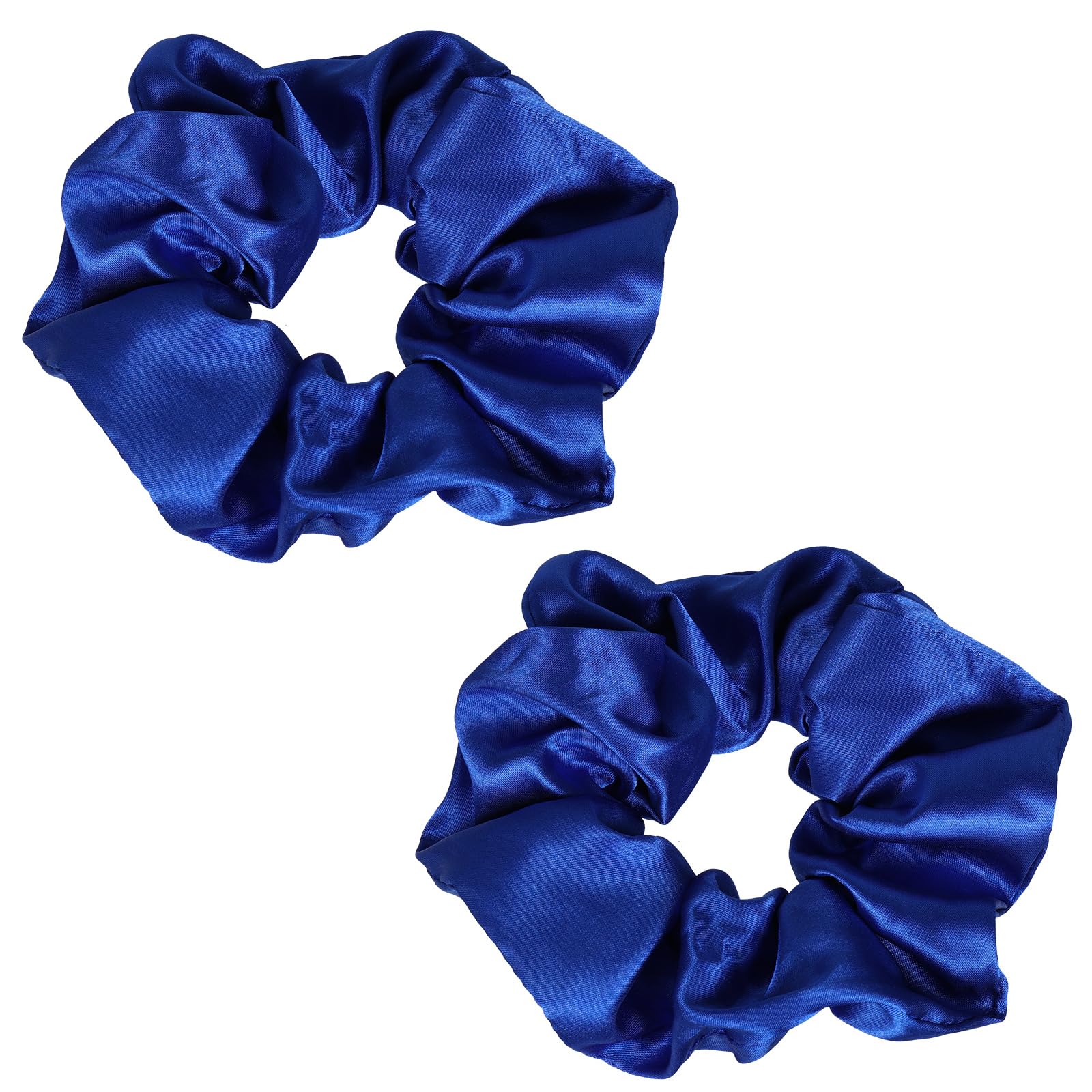 Amazon.com : 2Pcs Royal Blue Big Scrunchies for Women Girls Thick