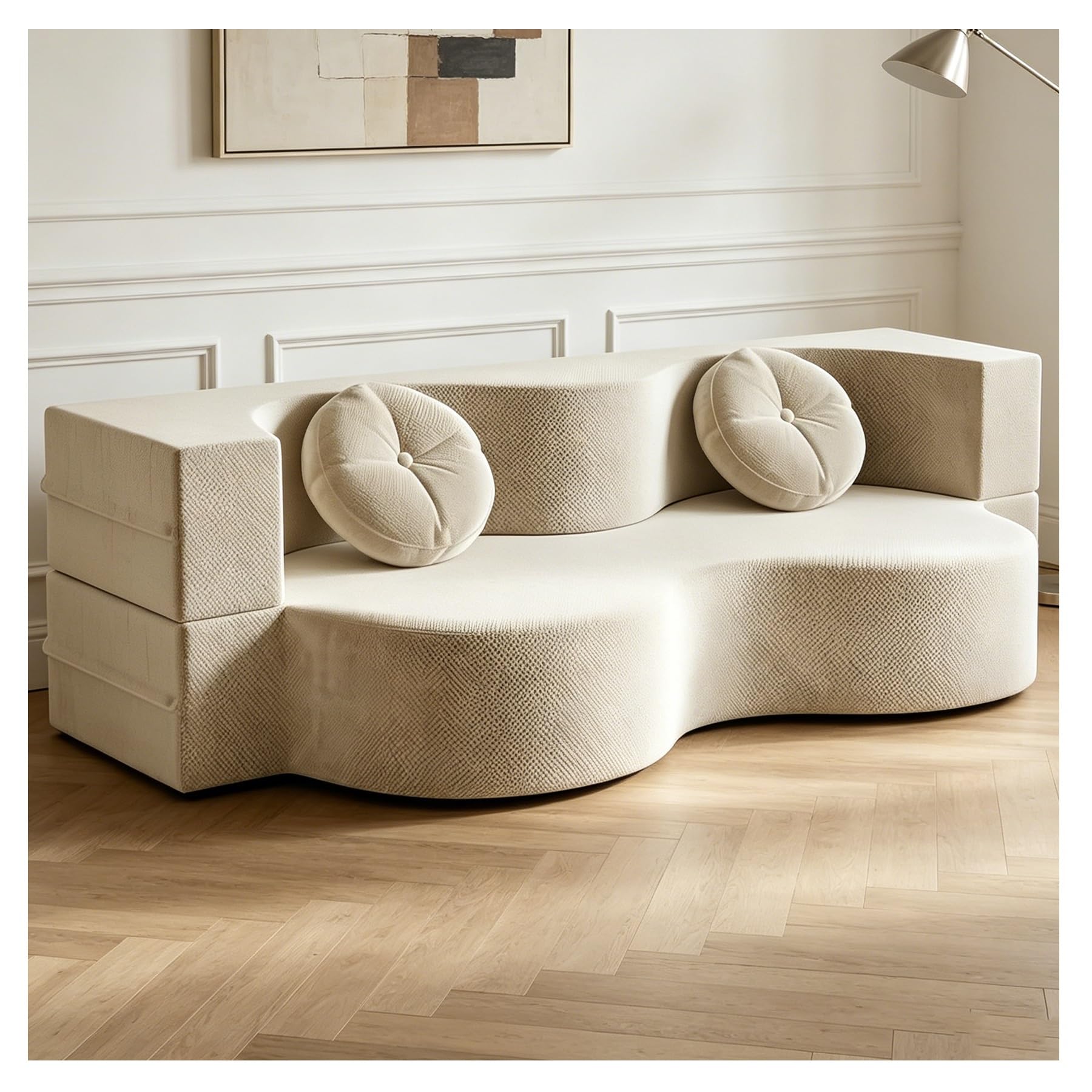 Yinngsop Couch Ohne Gestell | Doppelschlafsofa | Klappsofa | Couch