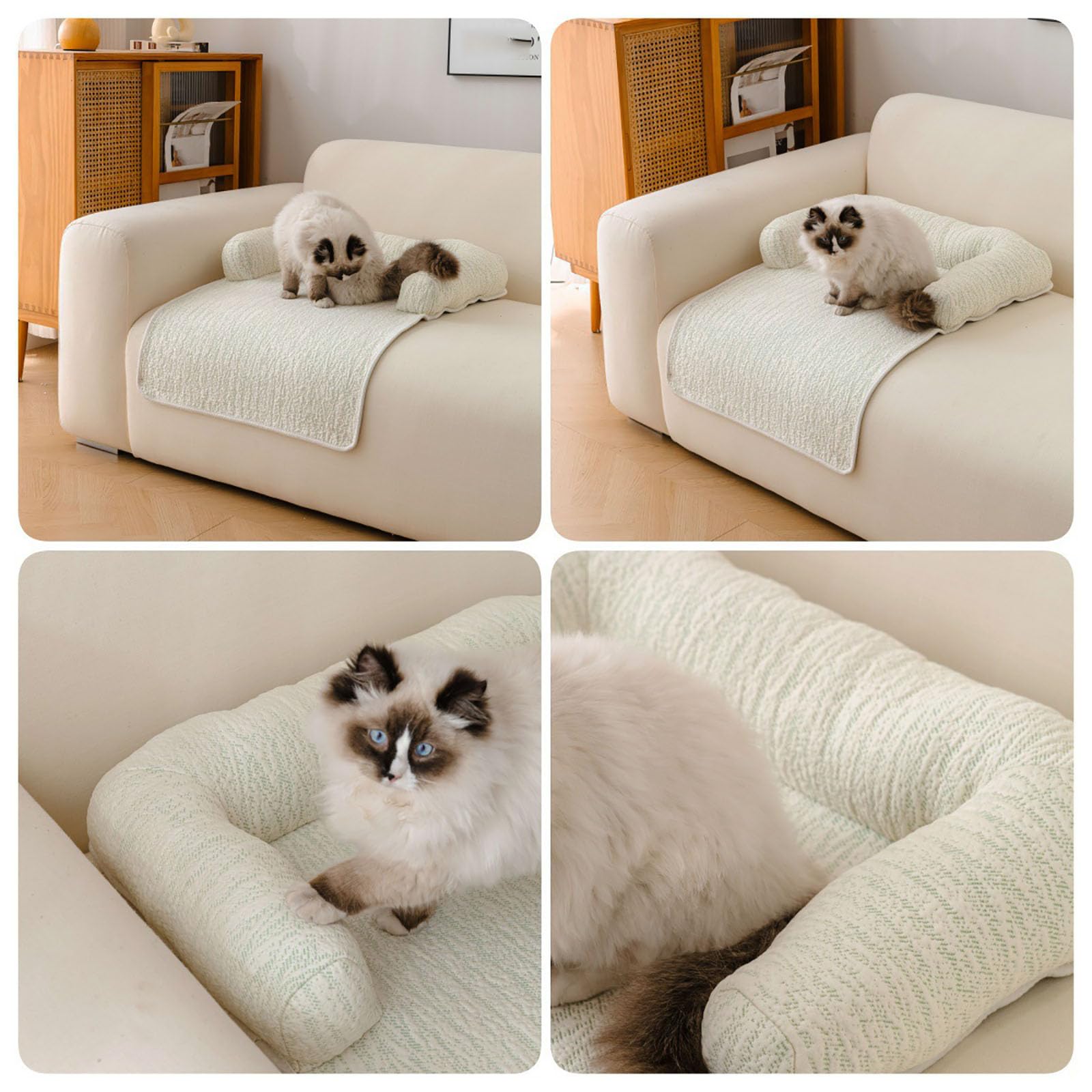 Tappetino Rinfrescante per Cani e Gatti Tappetino rinfrescante per Animali Domestici Lavabile Materassino Coperta Rinfrescante in Estate 80x60cm