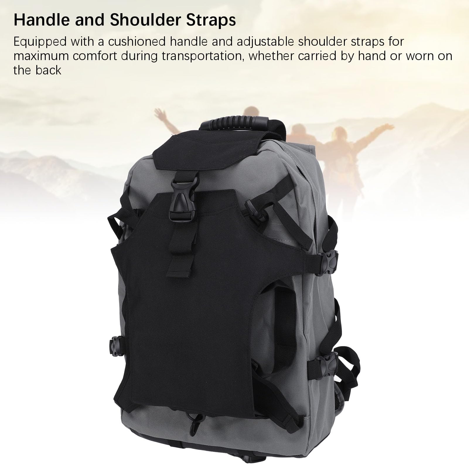 Sac à Chaussures de Ski 30L, Sac à Dos étanche Polyvalent pour Le Ski, Le Camping, Le Cyclisme, Les Voyages en Plein Air