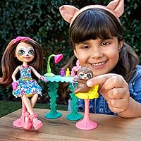 Vista 2 de Enchantimals Slow-down Salon & Sela Sloth Doll [Exclusivo de Yaxa]
