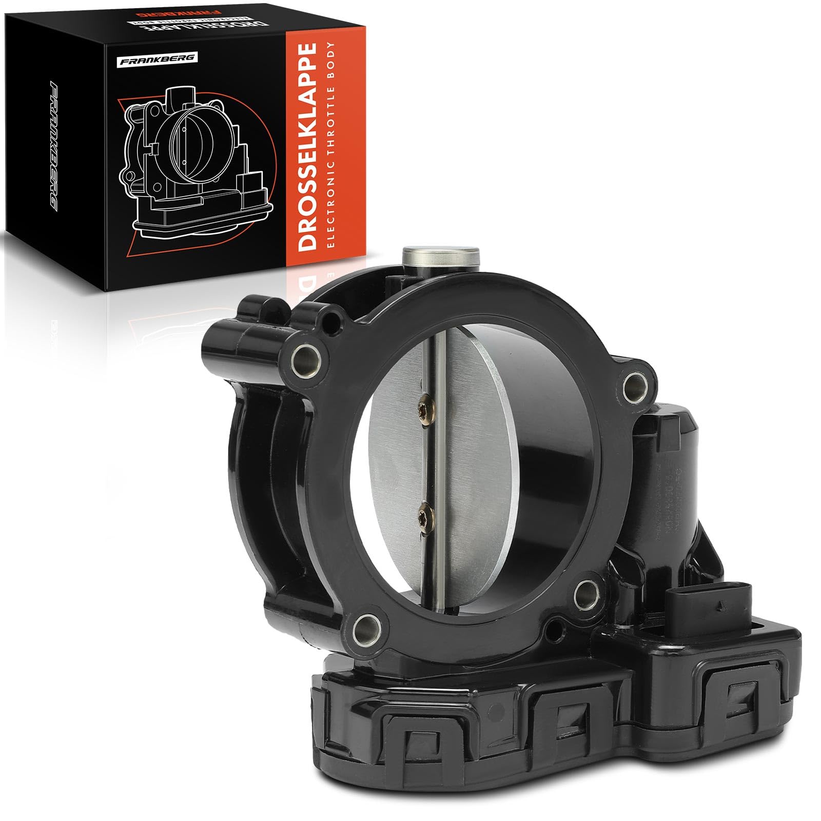 Frankberg Válvula de mariposa Cuerpo de mariposa Compatible con GLK-Klasse X204 2.1L Clase E T-Model S212 2.1L Clase E W212 2.1L Clase C T-Model S204 2.1L A6510900070