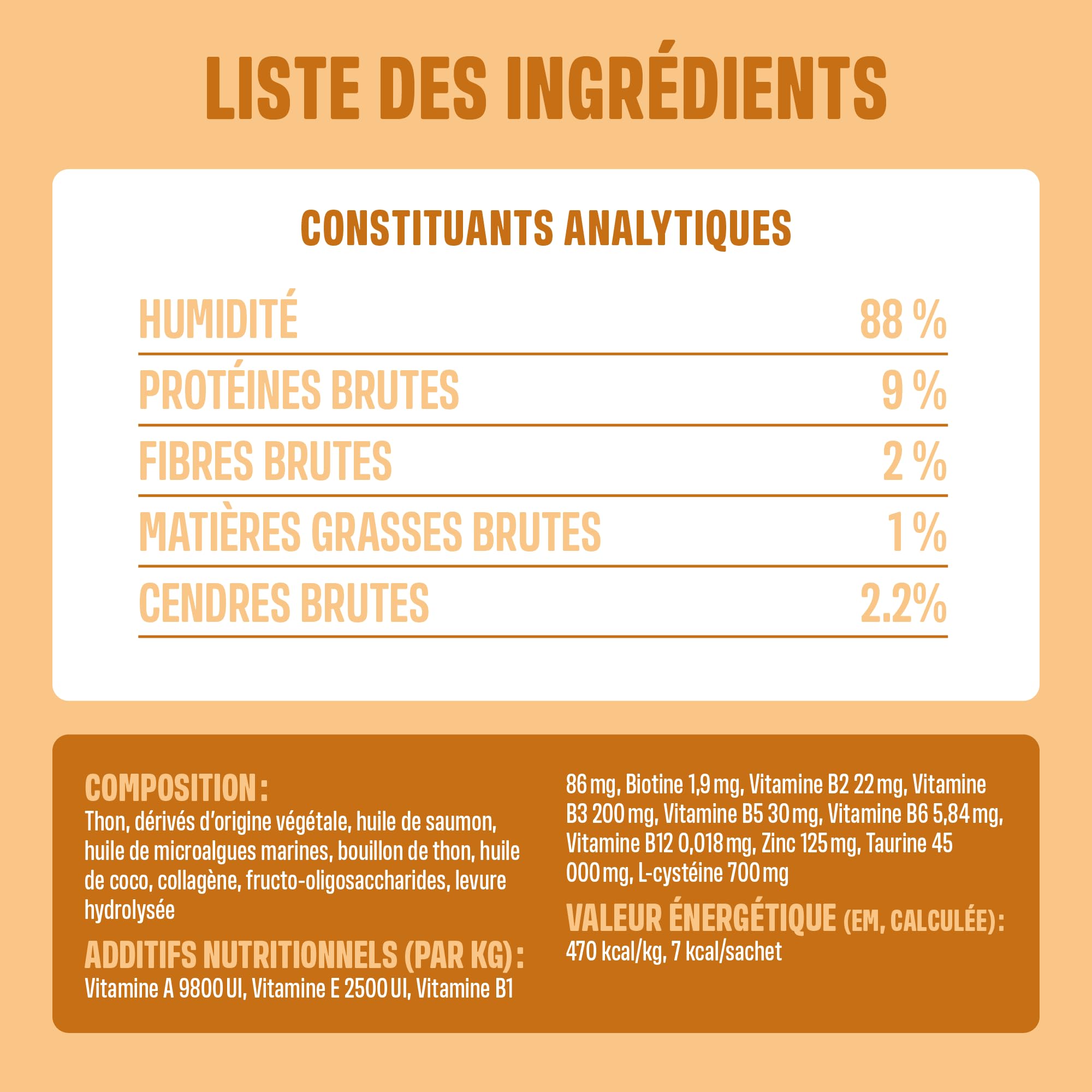 ivvi Peau & Pelage Essence pour Chats – Crème à Lécher avec Huile de Saumon, Huile d’Algue, Zinc & Collagène – Soutien Peau et Pelage – 30x15g – au Vrai Thon
