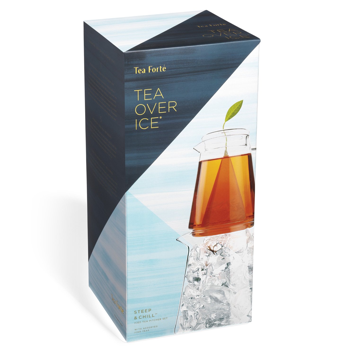 Tea Forte Tea Over Ice Steeping Tea Pitcher Set and Iced Tea Infuser