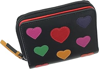 Love Collection Desire - Borsa in pelle con blocco RFID LV6, Nero (Nero) - LV6