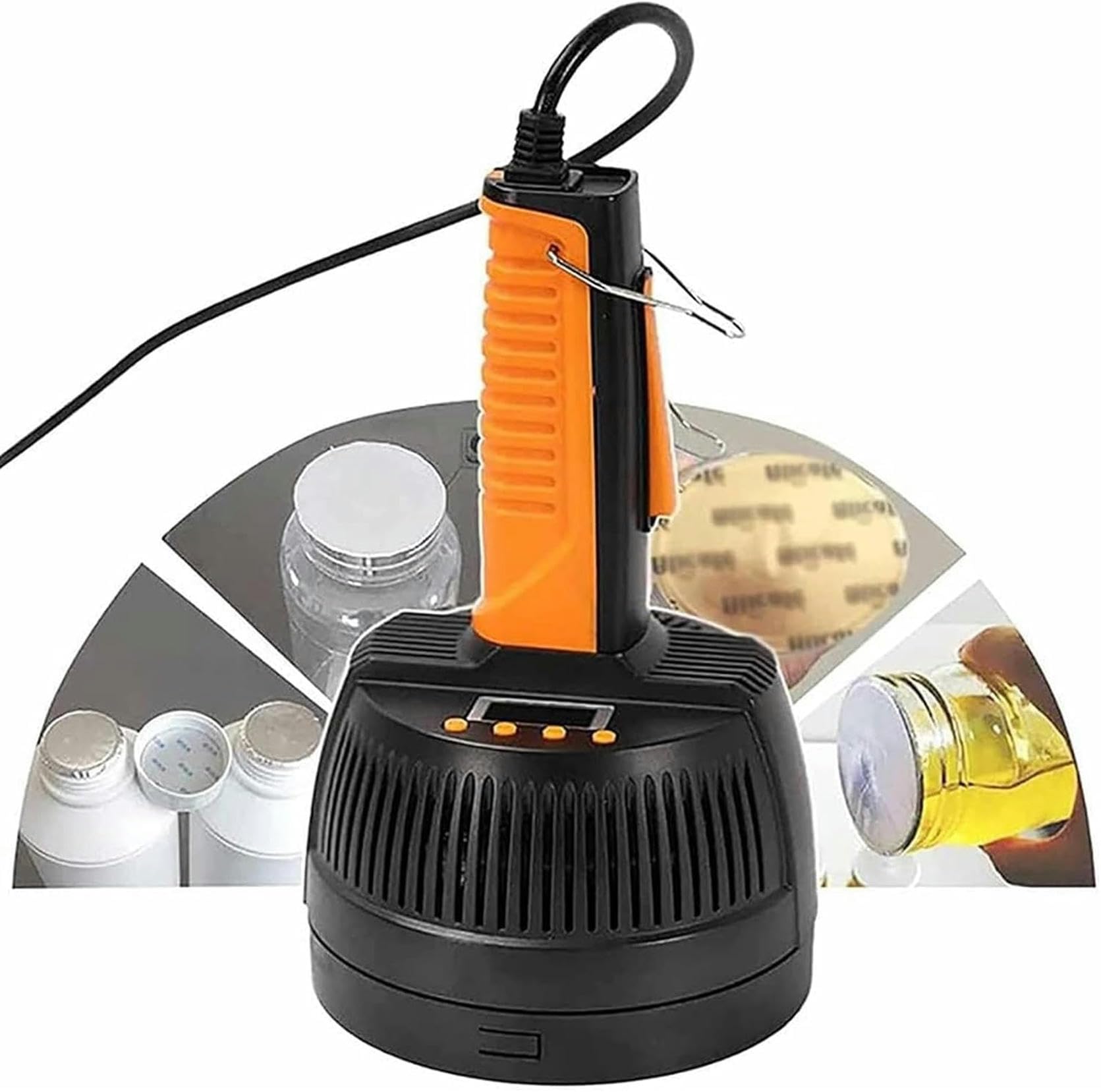 Machine de scellage par induction électromagnétique portative pour feuille alu