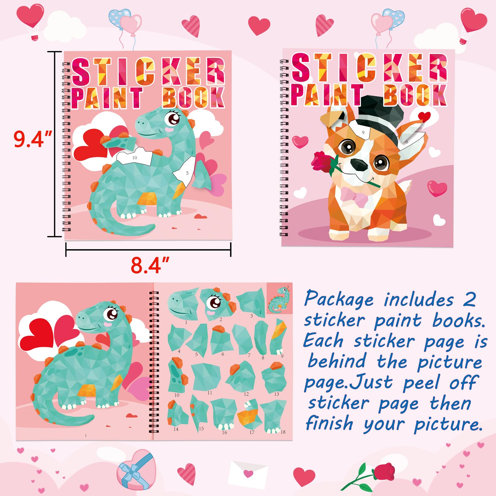 ♡ epine LAST YEAR BOOK ♡ Amazon.com: 90shine 2PCS Valentine's Day Gifts for Kids